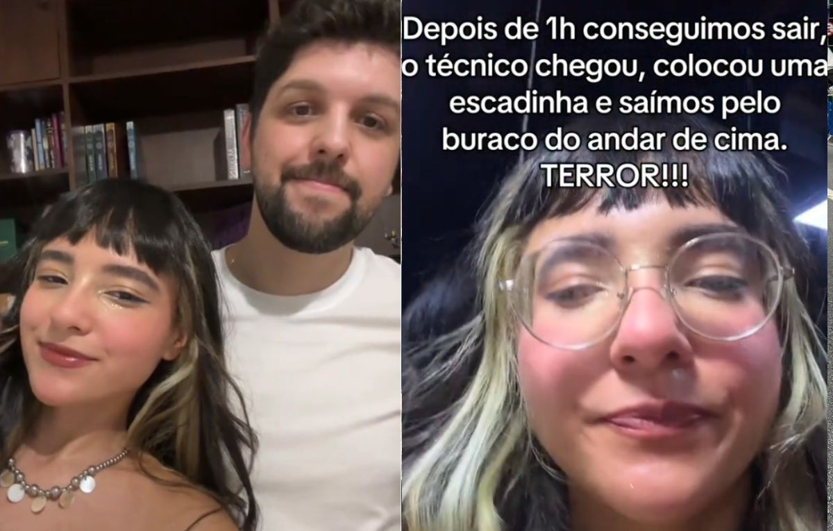 Família passa perrengue, fica presa e vira ano em elevador; veja