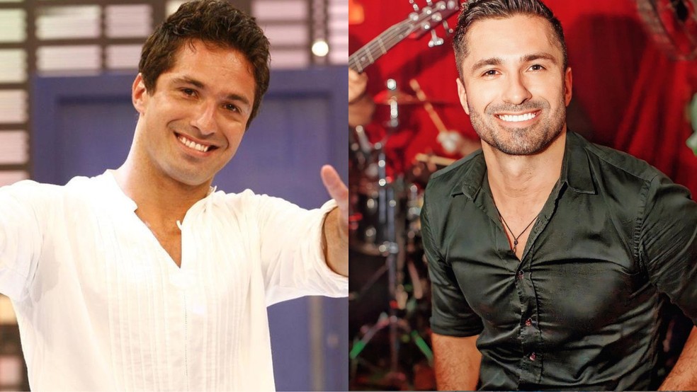 Newton: veja o antes e depois — Foto: Globo/Reprodução Instagram