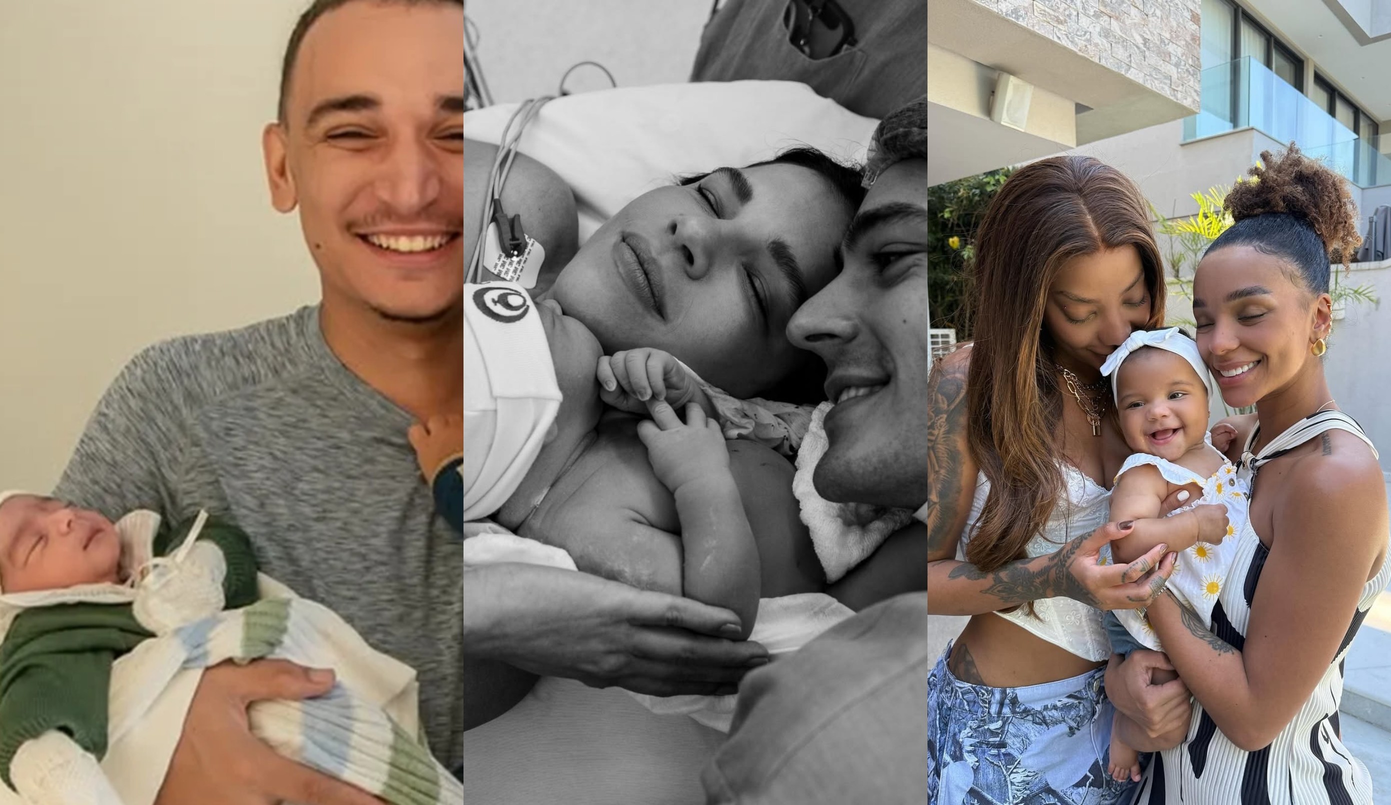 Palo, Zuri, Joaquim e Clara: relembre bebês de famosos que nasceram em 2025