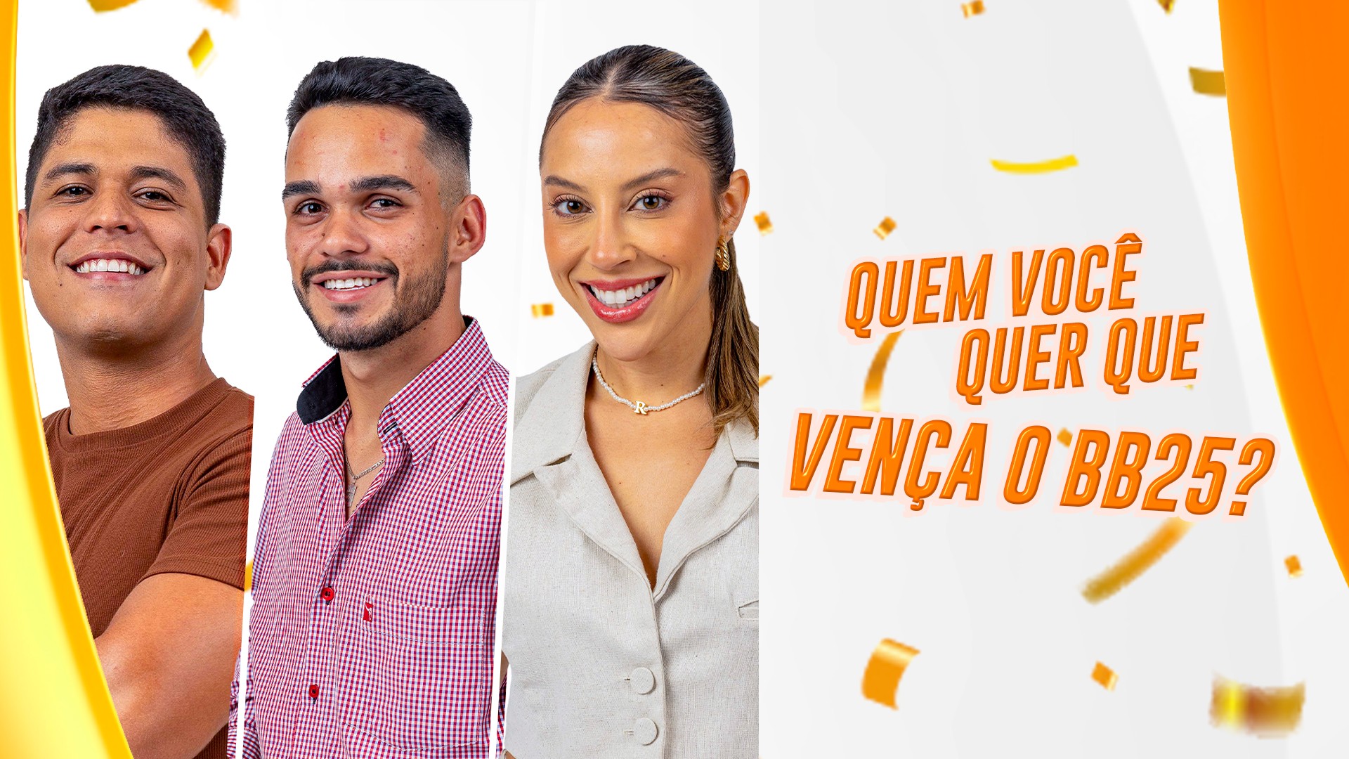 Quem está na Final do BBB 25? Guilherme, João Pedro e Renata