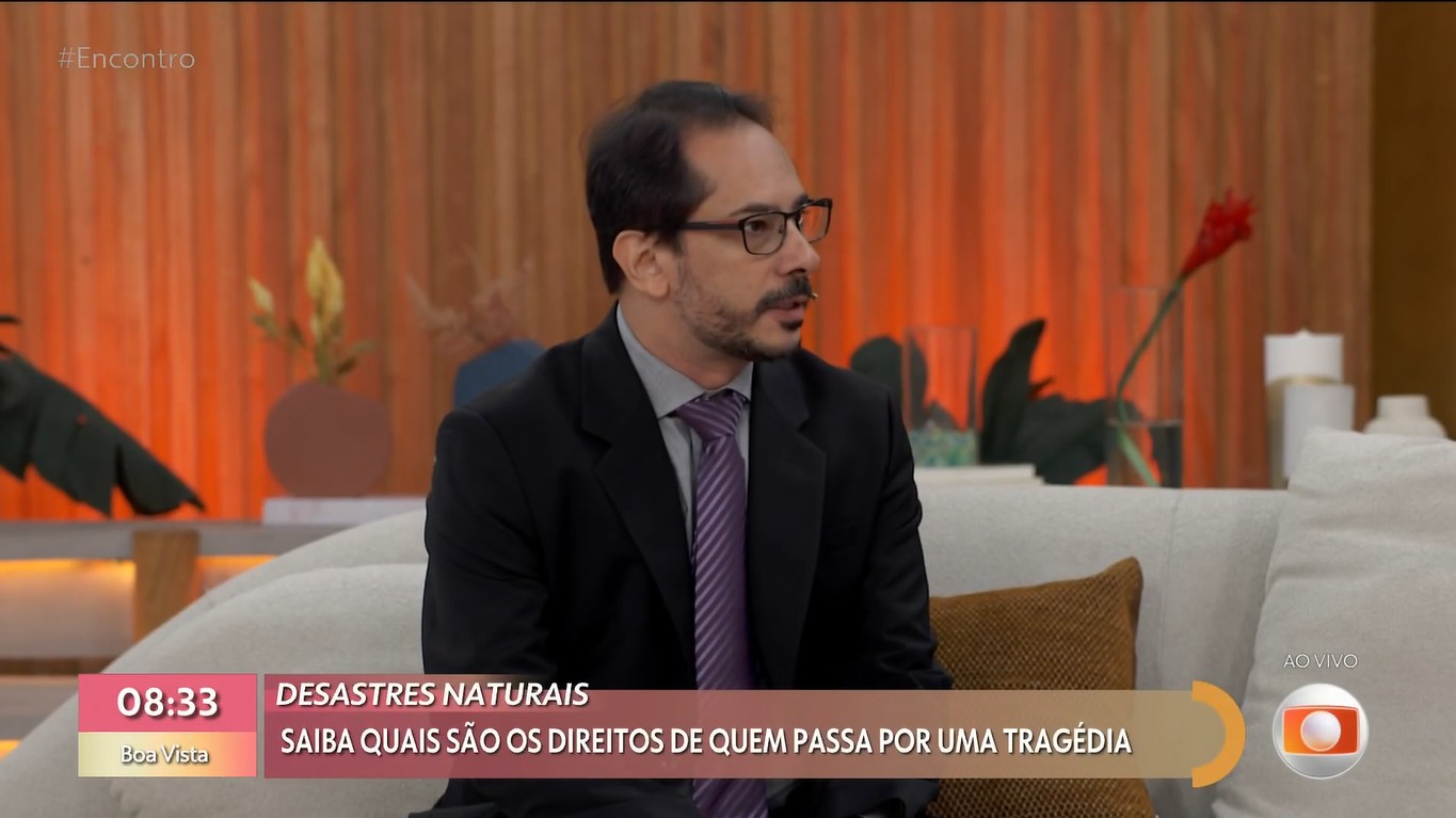 FGTS, pensão e auxílios: especialista explica no Encontro com Patrícia Poeta direitos das vítimas de desastres naturais