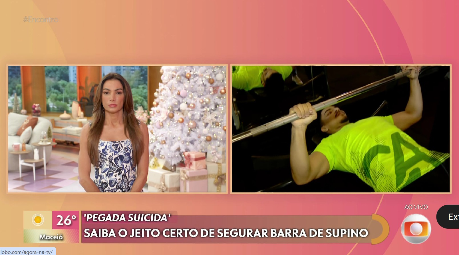 'Pegada suicida': educador físico explica forma segura de treinar com barra de supino