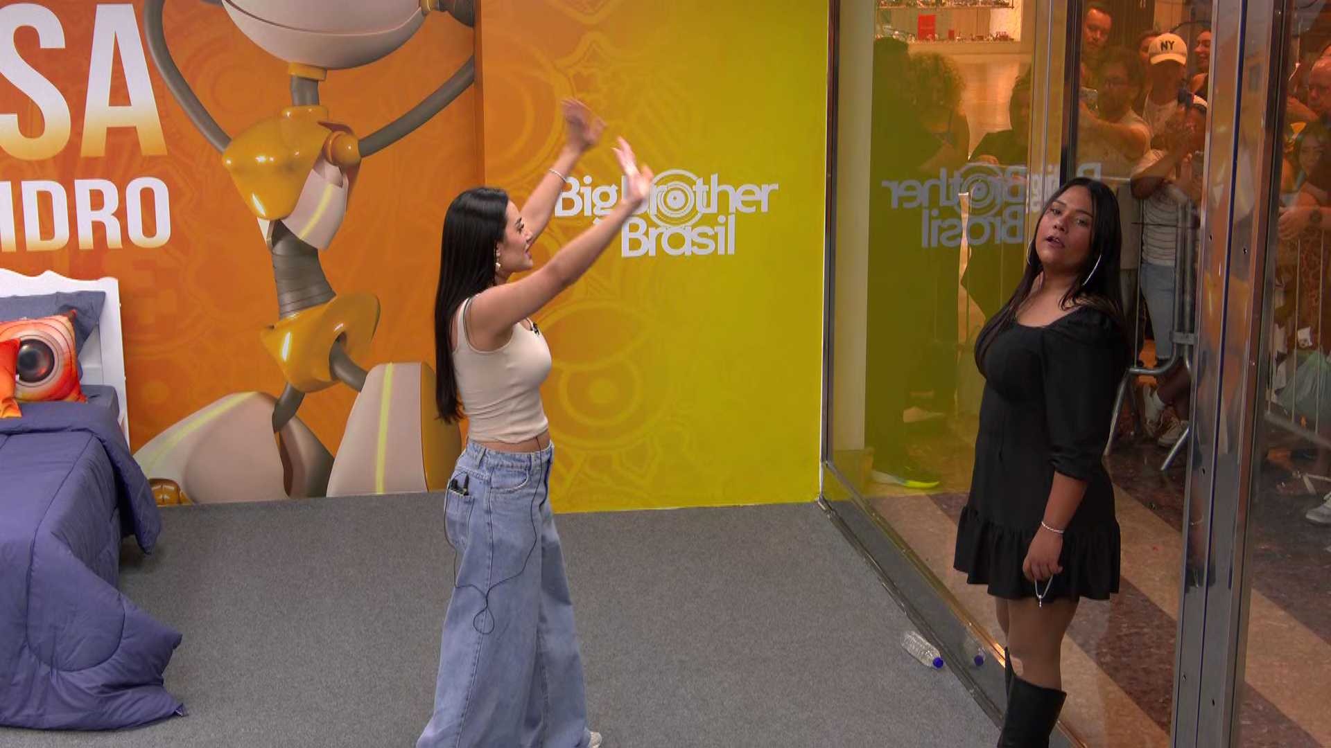 Web reage à treta de Jordana e Chaiany na Casa de Vidro do BBB 26: 'Já estão brigando'