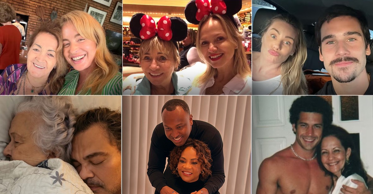 Como são as mães dos famosos? Celebridades postam fotos e matam a curiosidade dos fãs