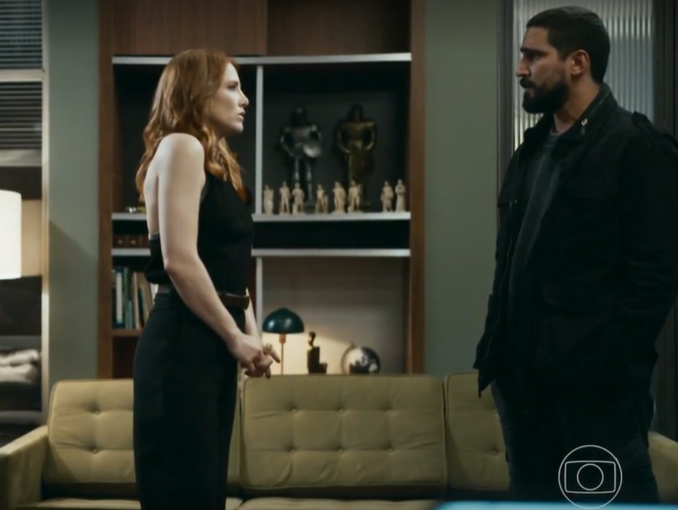 Adriana e Heitor em Quem Ama Cuida' — Foto: Globo