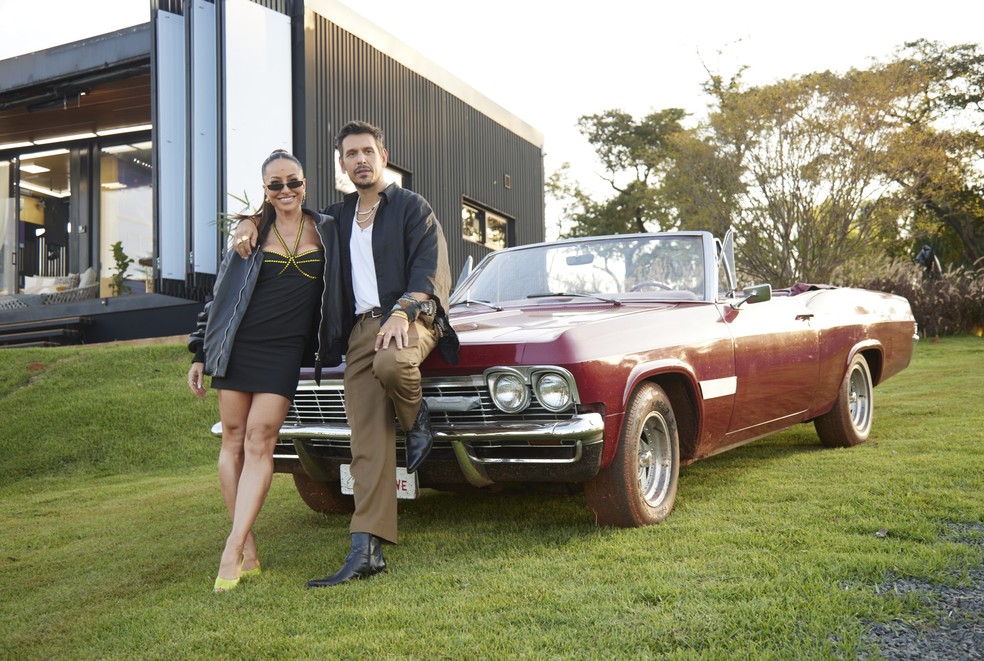 Sabrina Sato e João Vicente de Castro — Foto: globo/Rogério Miranda