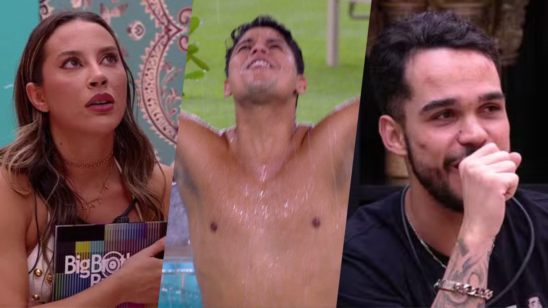 Resumo BBB 25 de hoje: madrugada de finalistas tem presentes, comemoração na piscina e ex-duplas lembradas