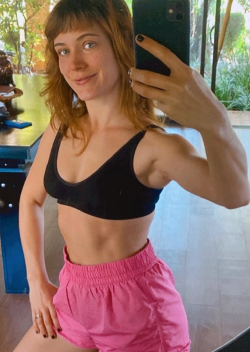 Bianca Bin mostra resultado de treinos — Foto: Reprodução/Instagram