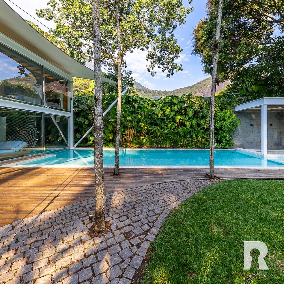 Casa de Bruno Gagliasso e Giovanna Ewbank — Foto: Realler Imóveis/Reprodução Instagram