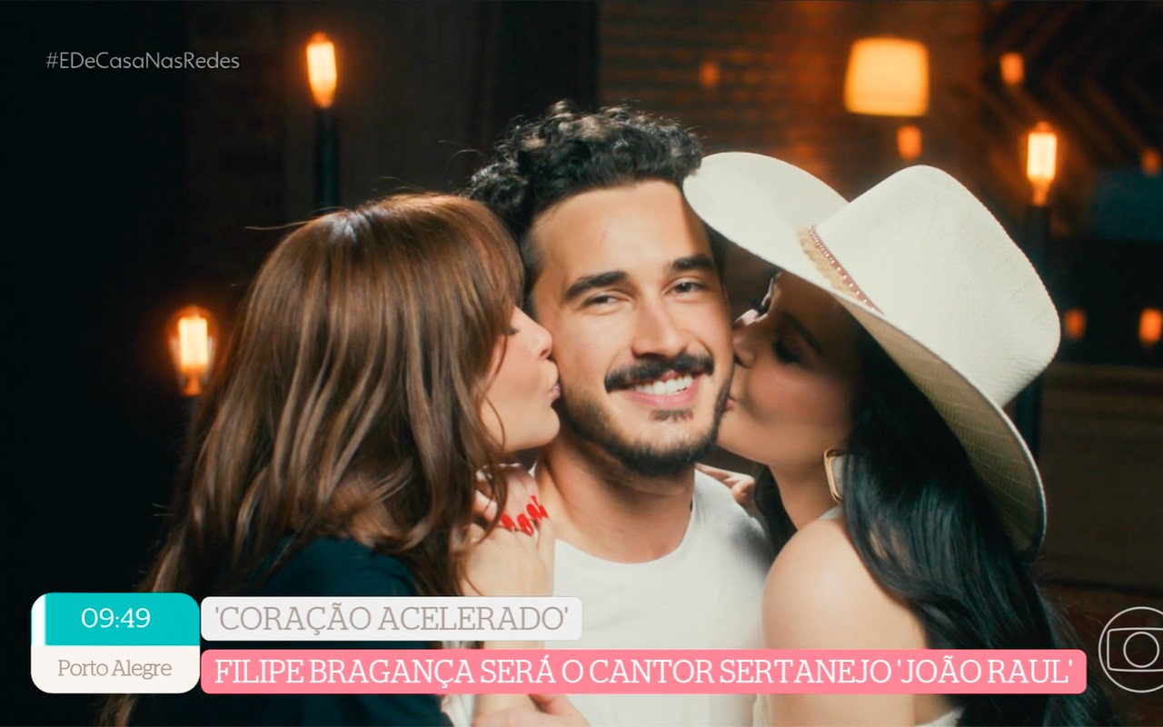 Maiara e Maraisa lançam clipe com personagem de Filipe Bragança em Coração Acelerado; veja!