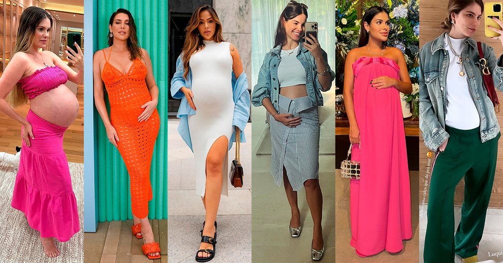 Gestantes Estilosas Look Gestante Verao 2019 Look Gestante Moderna