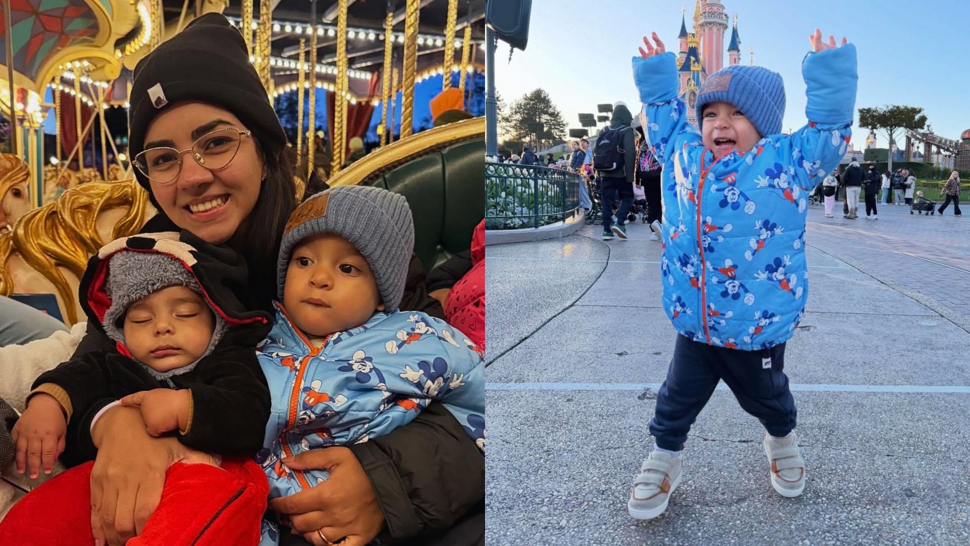 Ary Mirelle, esposa de João Gomes, leva os filhos para a Disney de Paris; veja fotos
