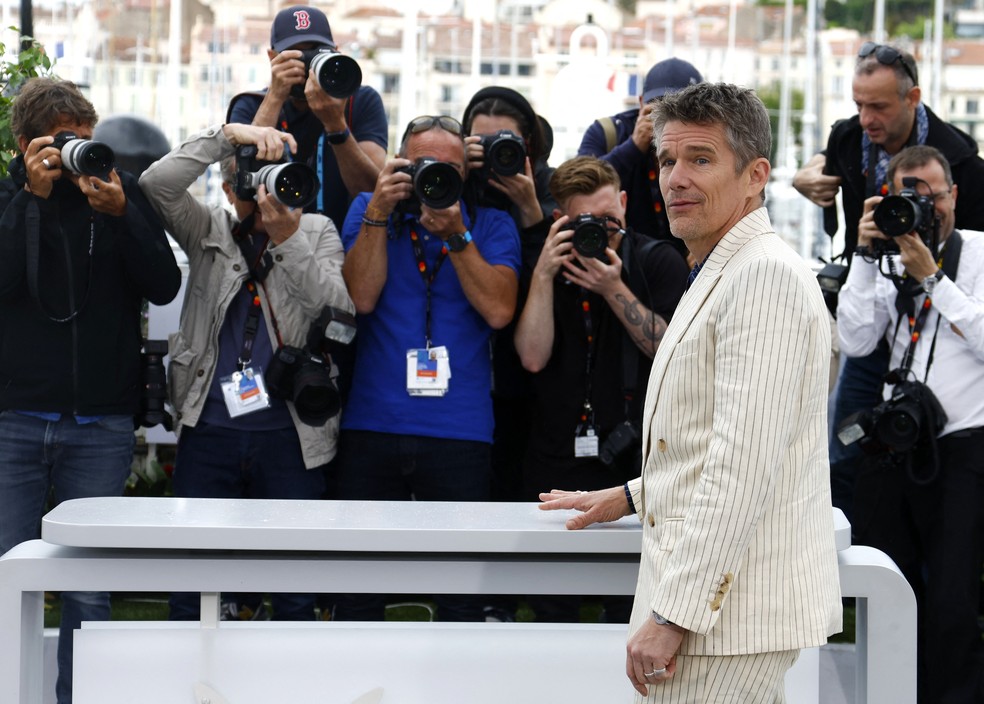 Festival de Cannes 2023: Ethan Hawke — Foto: Reuters