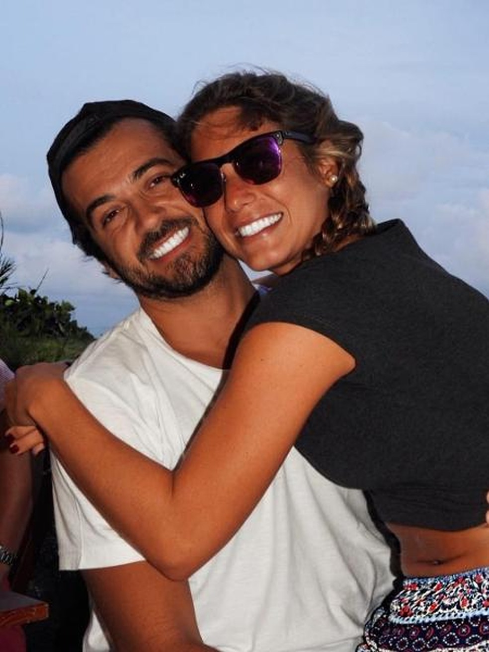 Branca Feres com o marido Gustavo Frota — Foto: Reprodução/Instagram