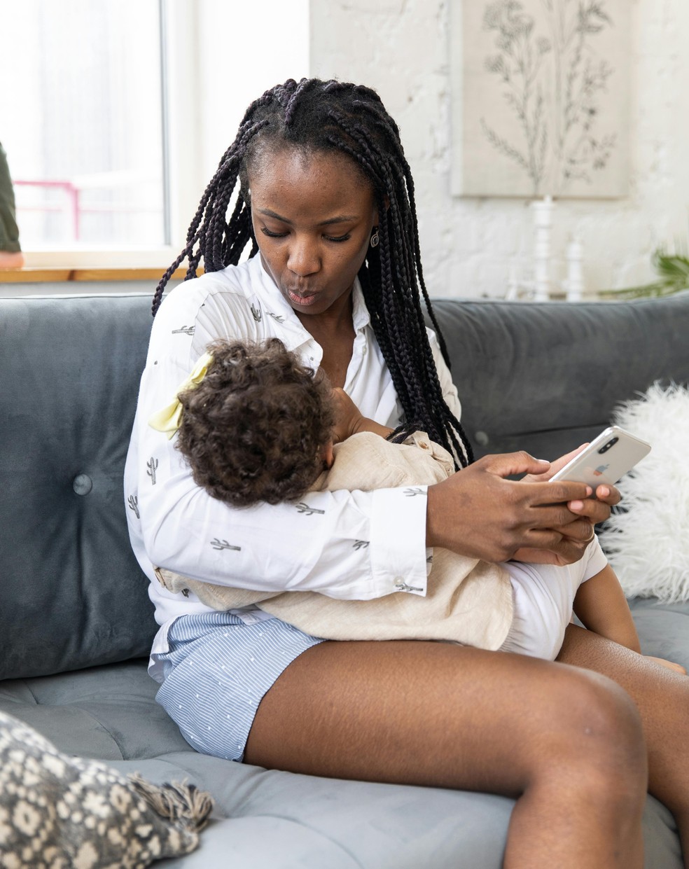 Psicose puerperal: especialistas explicam a importância da rede de apoio familiar na recuperação do vínculo entre mãe e filho — Foto: Pexels