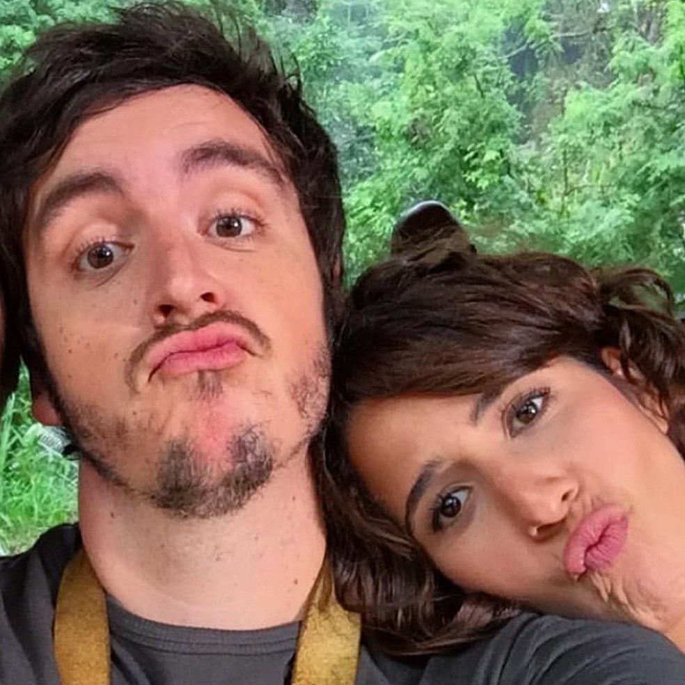 Wagner Santisteban e Flora foram par em 'Além do Tempo' — Foto: Reprodução / Instagram