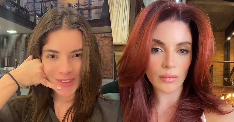 Gkay fica ruiva — Foto: Instagram