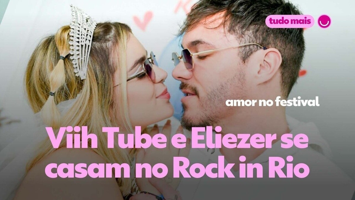 Viih Tube E Eliezer Se Casam Em Capela No Rock In Rio Rock In Rio Gshow