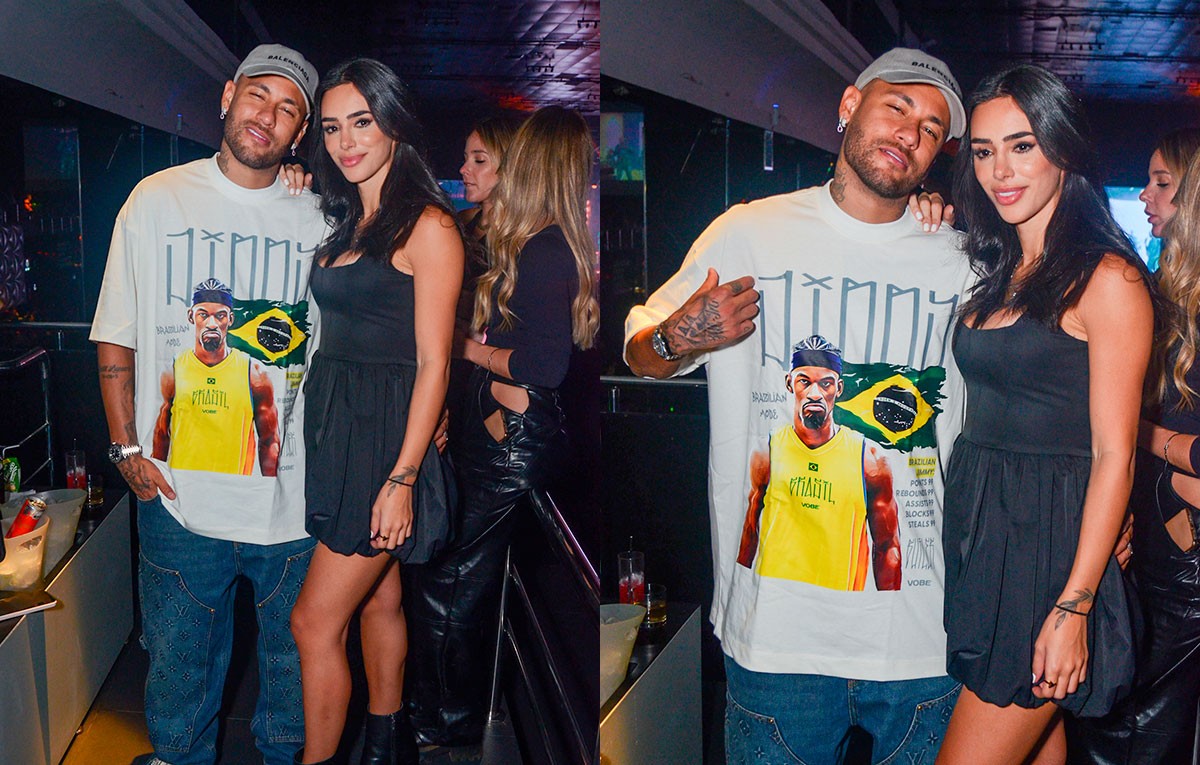 Neymar e Bruna Biancardi curtem show de Thiaguinho em São Paulo | TV & Famosos | gshow