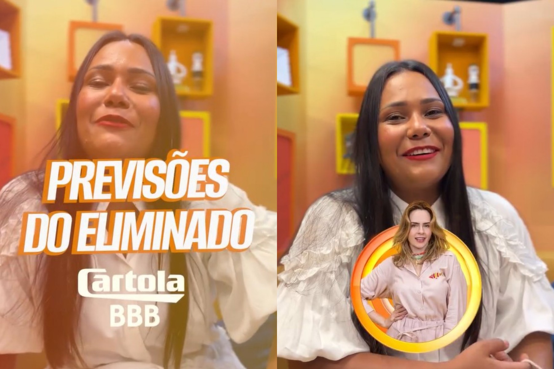 Cartola BBB: Chaiany faz previsões e confia no crescimento de aliada na reta final: 'Ela vai conseguir'