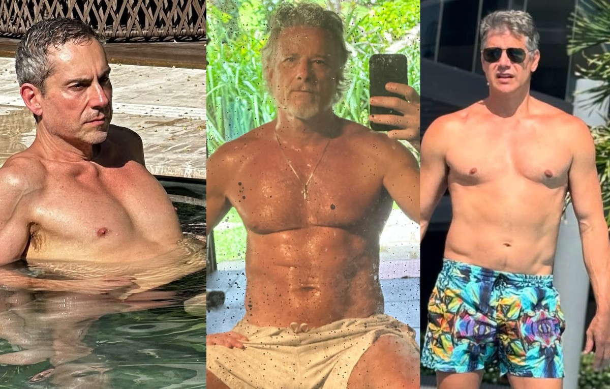 Alexandre Nero, Marcio Garcia, Marcello Novaes: veja galãs de 50+ que estão com tudo
