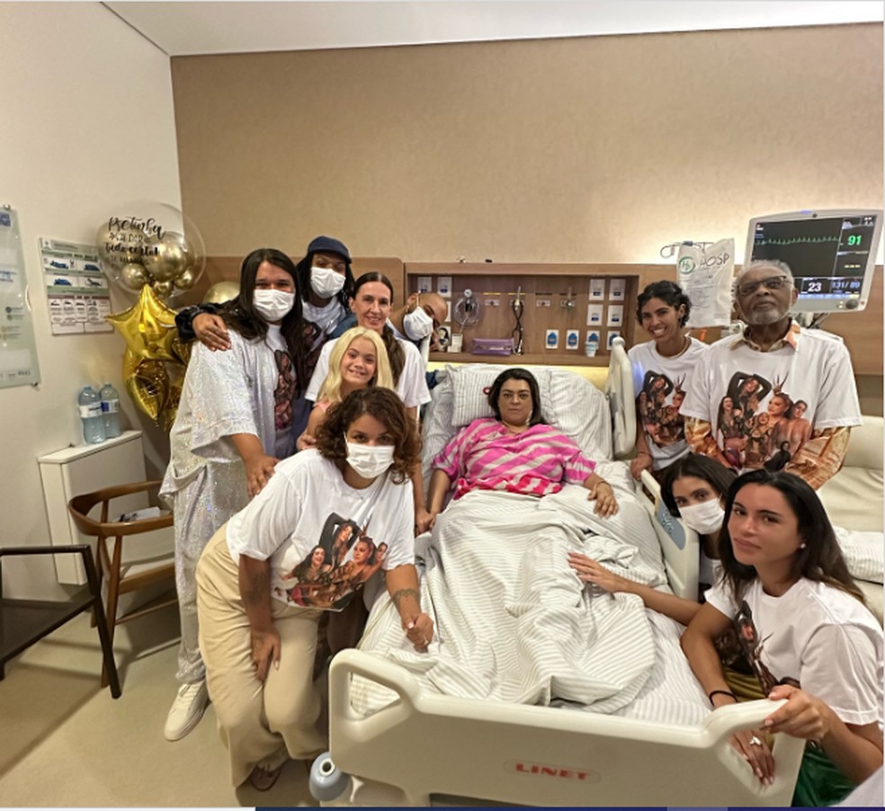 Preta Gil passa réveillon com amigos e familiares — Foto: Reprodução/Redes Sociais