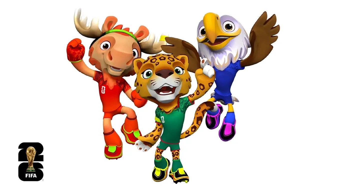 Mascotes da Copa do Mundo de 2026 são revelados pela FIFA; conheça