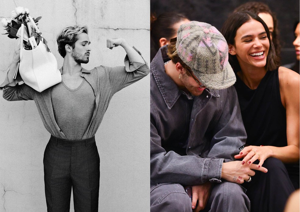 João Guilherme já ficou com Boca Rosa, Gkay e Bruna Marquezine — Foto: Instagram/Brazil News