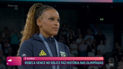 Rebeca vence no solo e faz história nas Olimpíadas