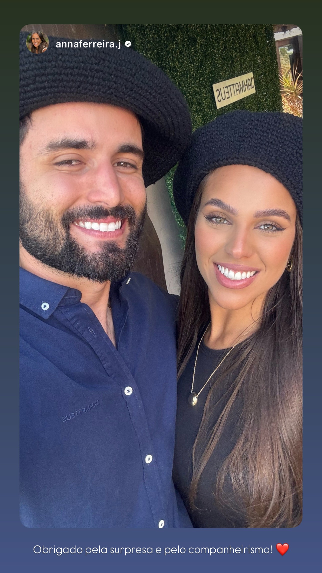 Matteus, ex-BBB 24, assume namoro com estudante de medicina e agradece: 'Obrigado pelo companheirismo'