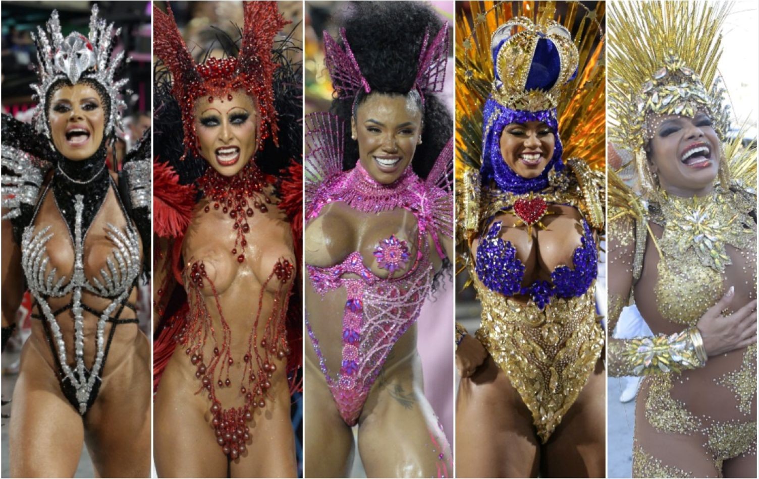 Carnaval 2026: de Viviane Araújo a Quitéria Chagas, veja ranking das rainhas de bateria mais longevas do Rio