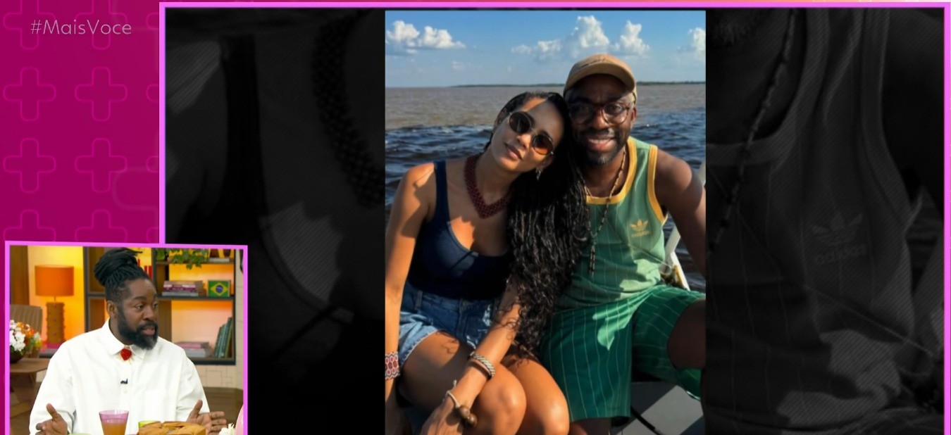 Lázaro Ramos recorda 'tempo' de 4 meses na relação com Taís Araujo e avalia: 'Os dois amadureceram'