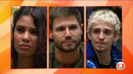 Vídeos do episódio de 'BBB' de terça-feira, 24 de março de 2026