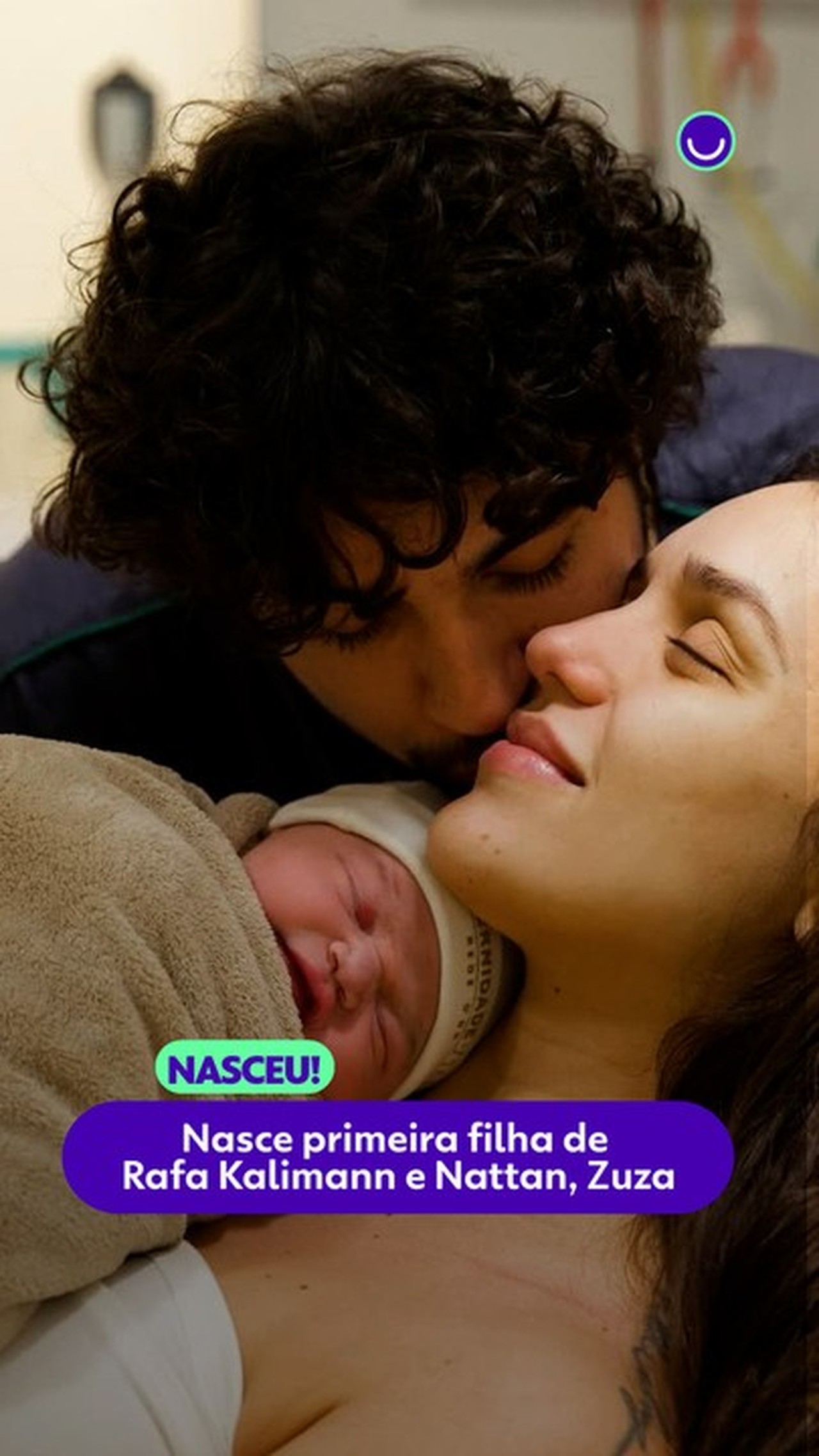 Nattan posta fotos das primeiras 24 horas de Zuza: 'Vivendo intensamente o maior amor'
