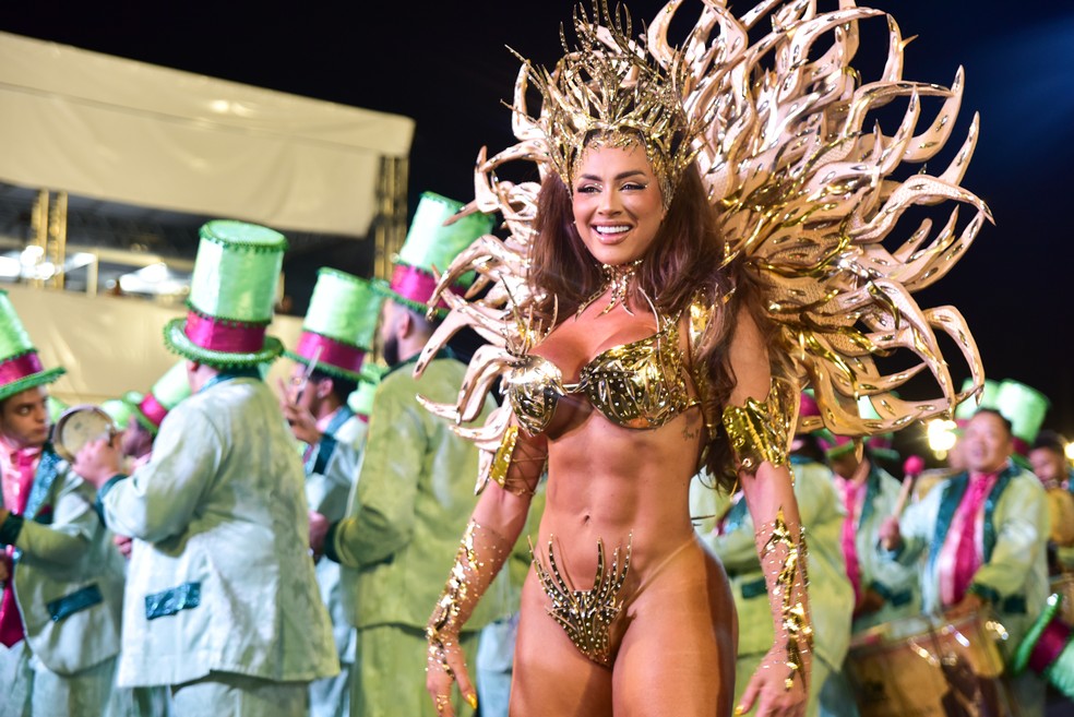 Juju Salimeni no desfile da Barroca Zona Sul &acirc;&euro;&rdquo; Foto: Leo Franco/ Agnews