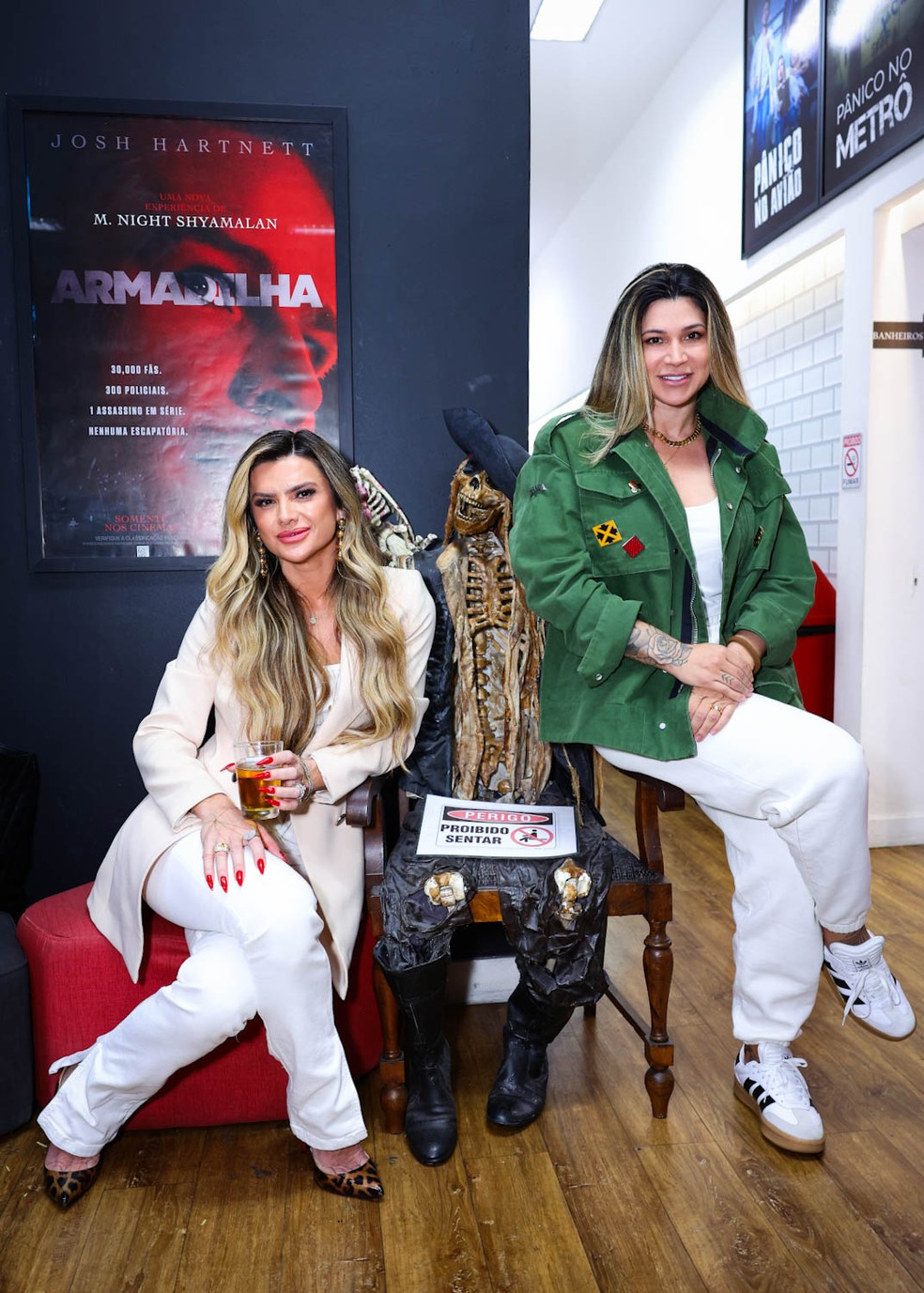 Mirella Santos e Dani Souza — Foto: Brazil News/Manu Scarpa