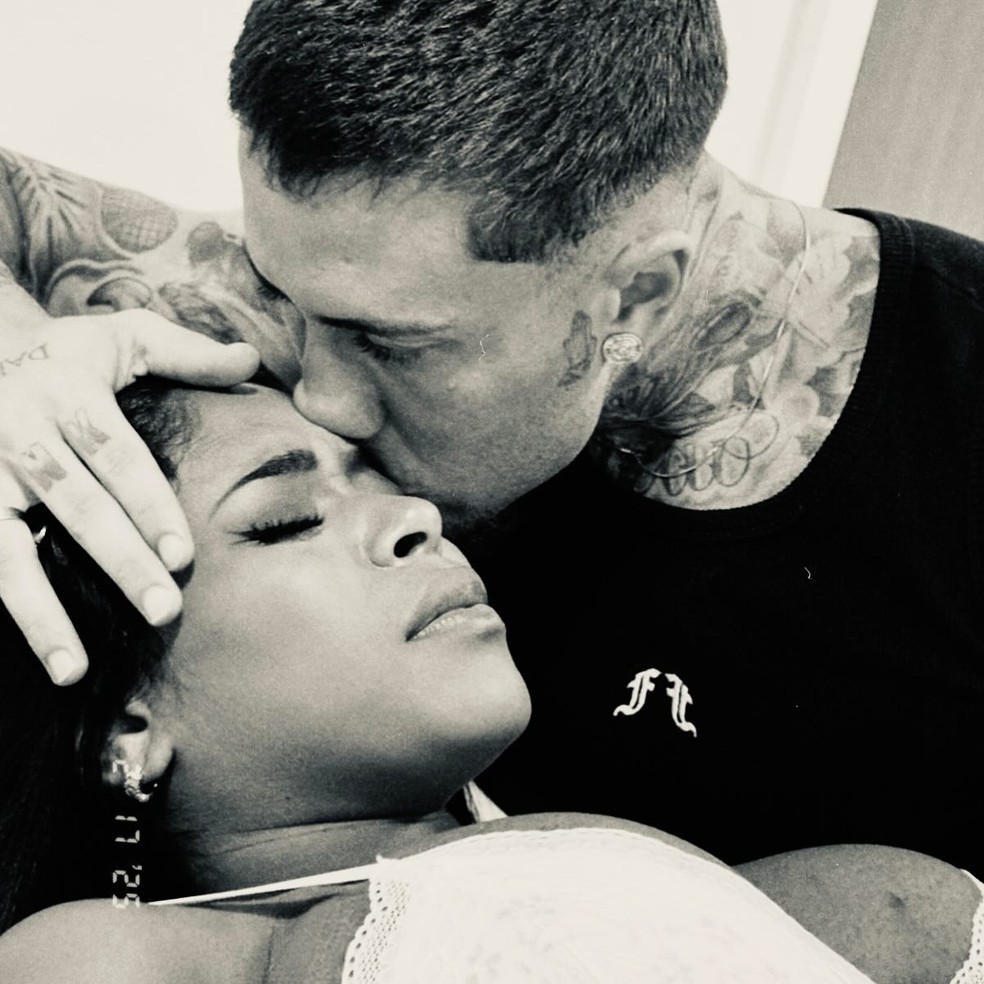 Nasce primeiro filho de MC Daniel e Lorena — Foto: Instagram