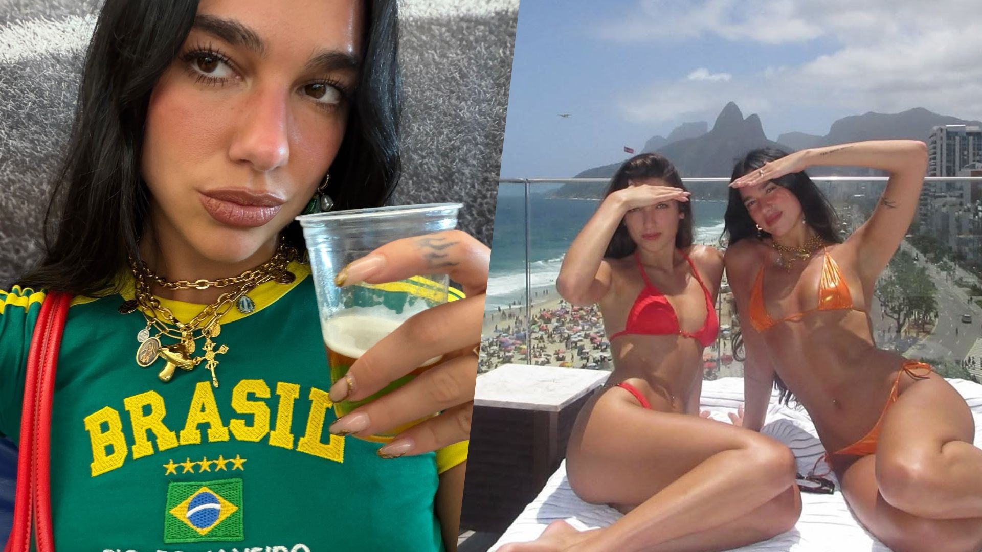Dua Lipa posta dump do Rio e se declara: 'No meu coração'