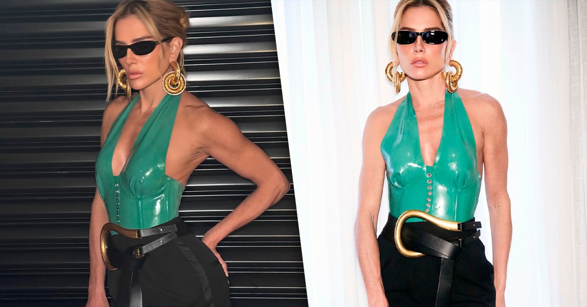 Deborah Secco arrasa no look para torcer pelo Brasil na Copa do Mundo