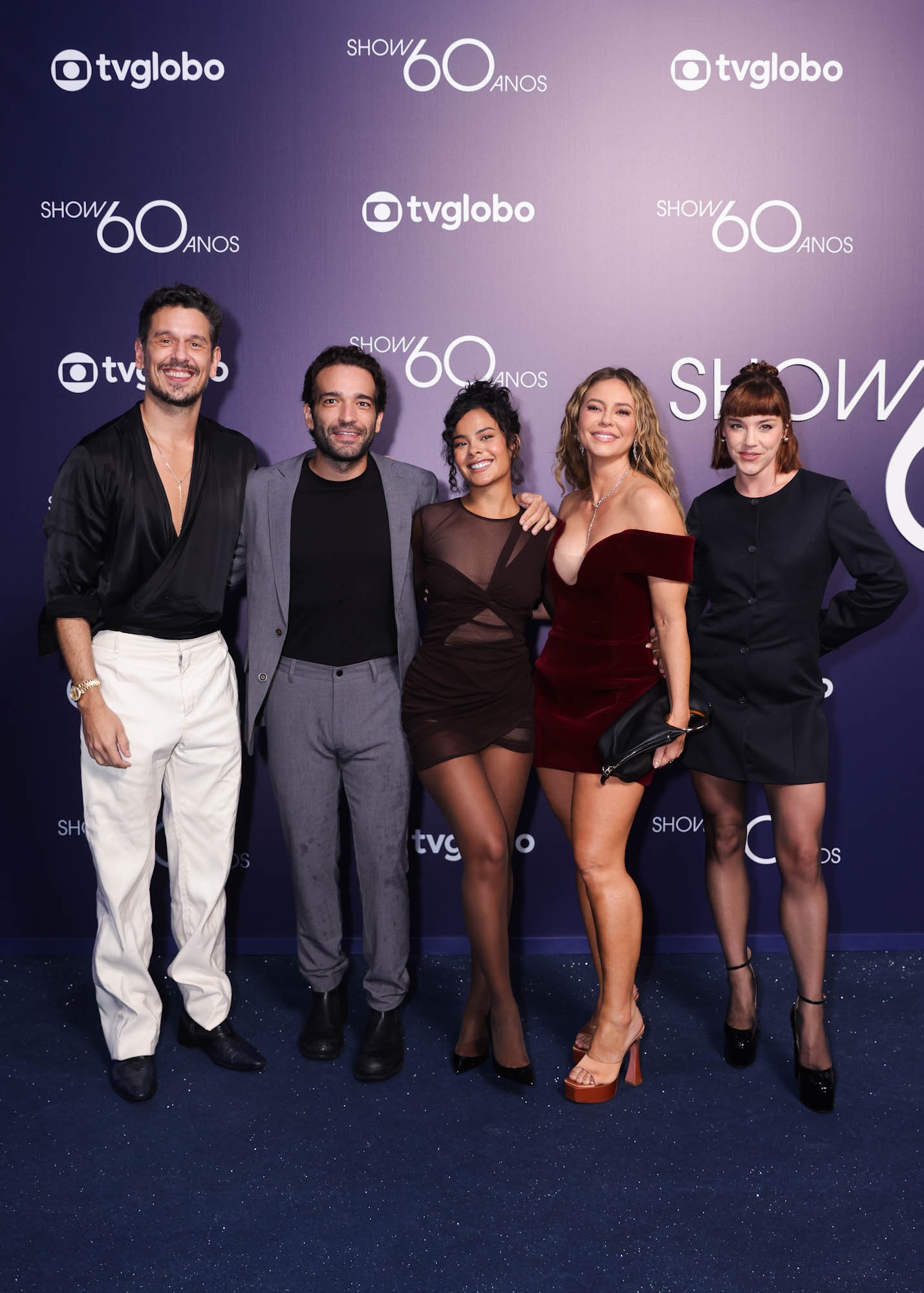 Elenco de 'Vale Tudo' marca presença no Show 60 anos da TV Globo