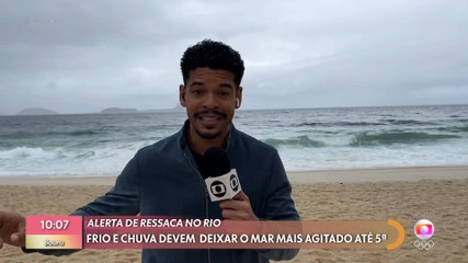 Temperaturas despencam no Rio de Janeiro e em São Paulo