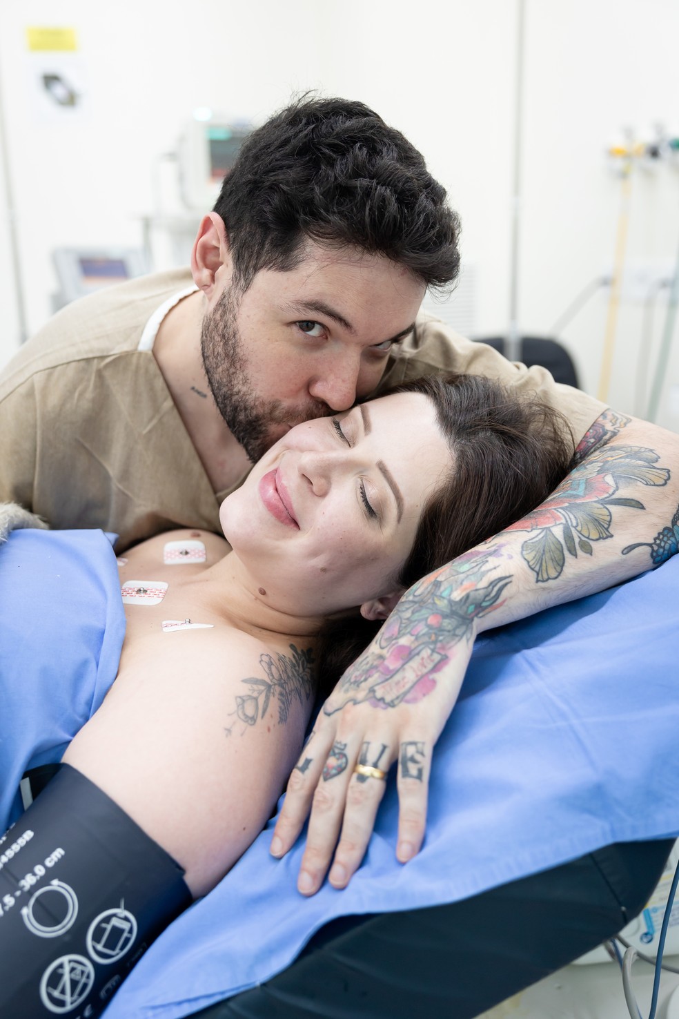 Andressa e Nasser: papais da Sarah — Foto: Divulgação/Thalita Castanha