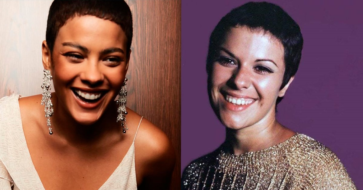 Bella Campos abre álbum com cabelo curtinho e fãs reparam semelhança: 'Elis Regina, é você?'