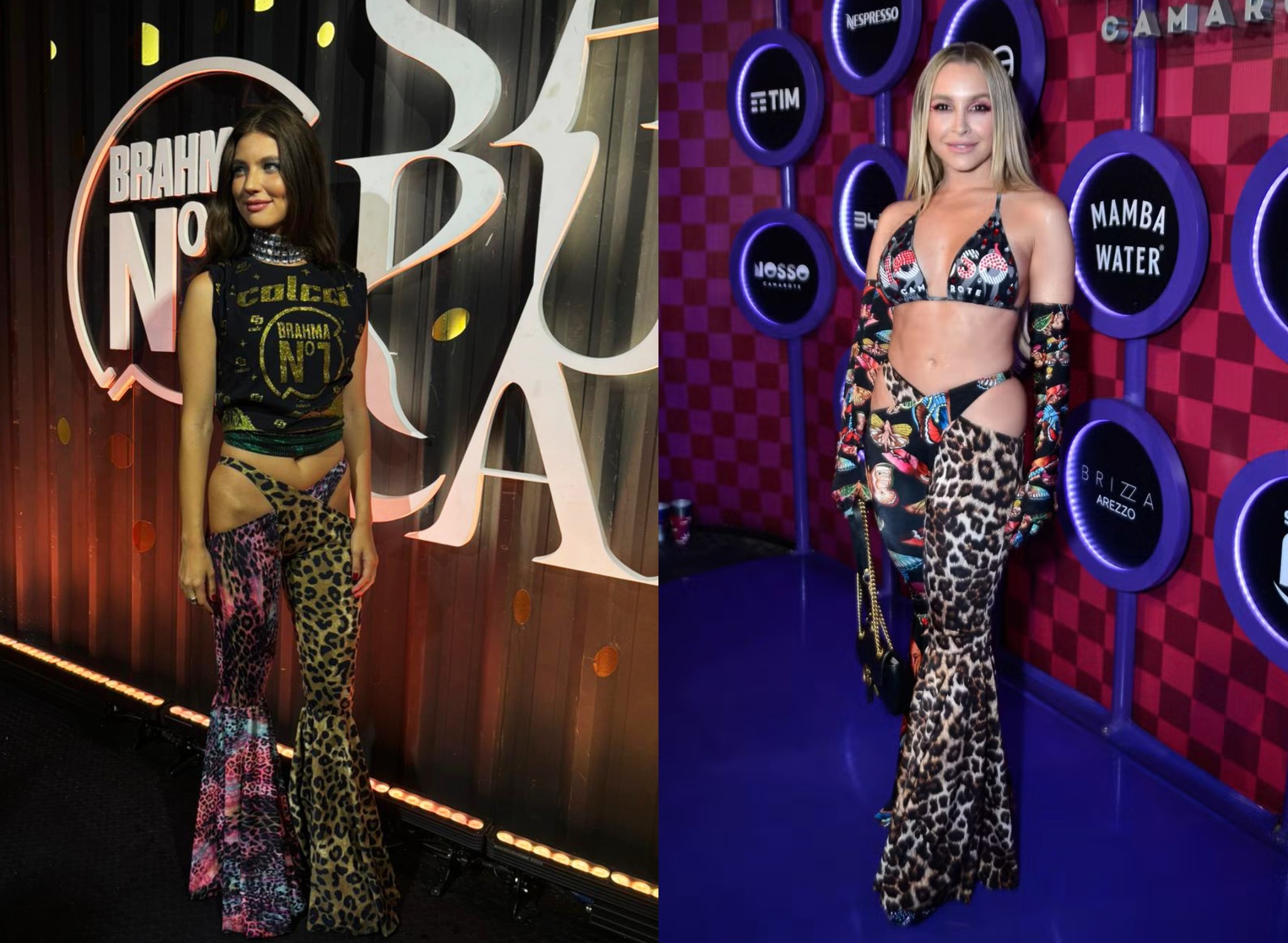 Alanis Guillen aposta em calça diferentona de onça já usada por Carla Diaz e revela inspiração em Juma Marruá