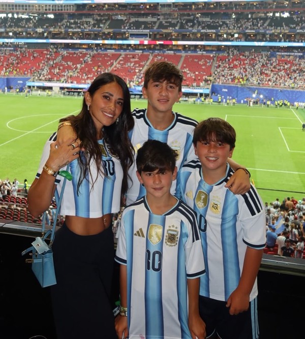 Antonela Roccuzzo exibe relógio avaliado em mais de R$ 240 mil em declaração para Messi | Gshow