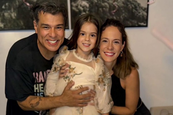Mauricio Mattar comemora cinco anos da filha caçula, Ilha: 'Minha filhotinha'