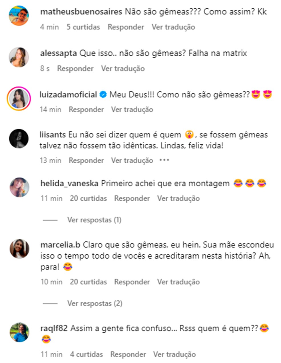 Seguidores se surpreendem com semelhança entre Ingrid Guimarães e a irmã — Foto: Instagram