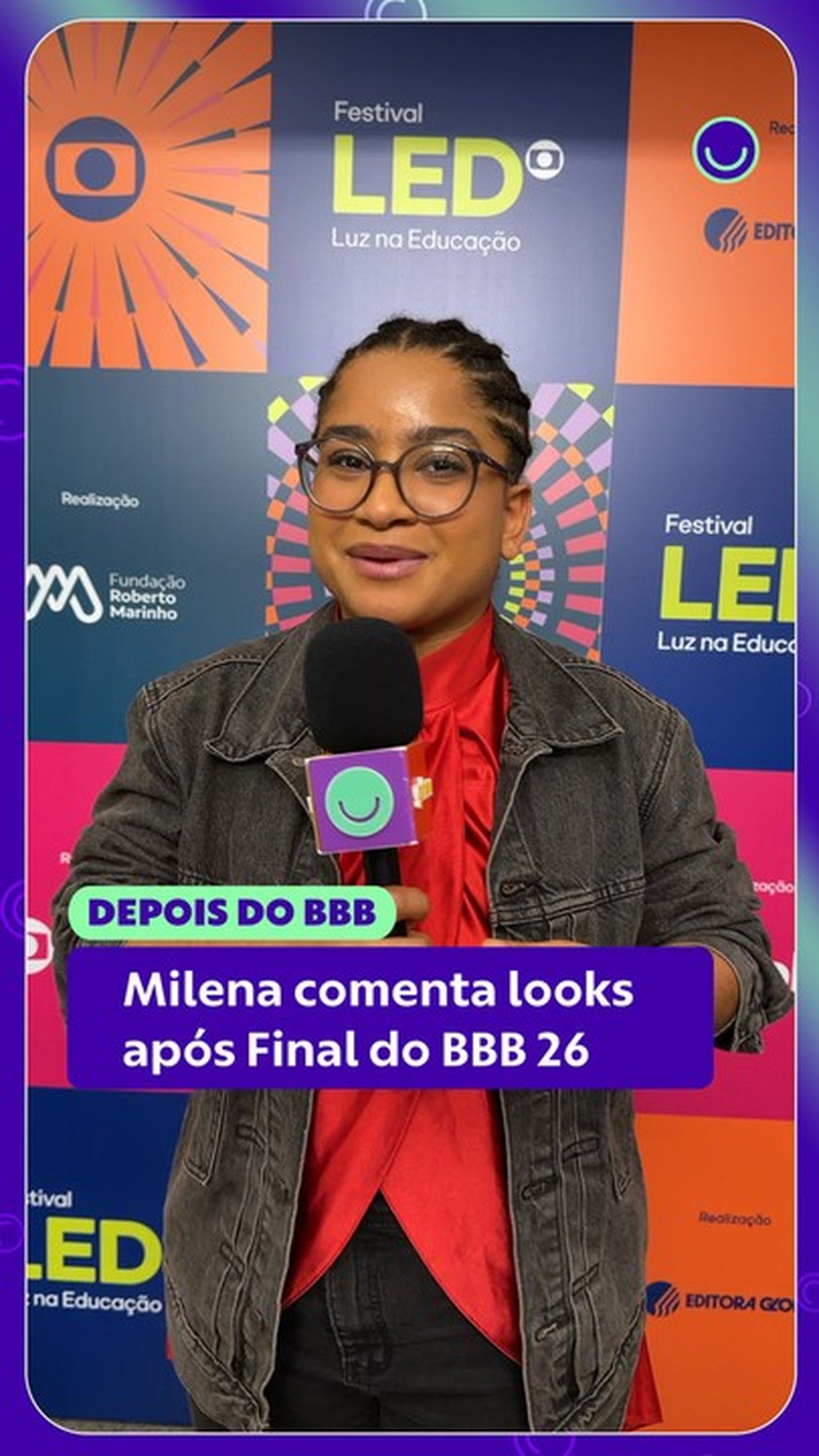 Milena comenta repercussão de looks após BBB 26: 'Não tinha acesso, agora posso explorar'