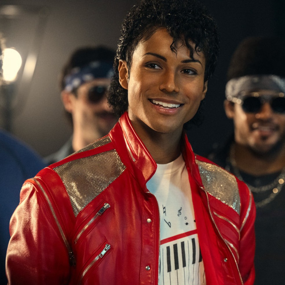 Jaafar Jackson como Michael Jackson — Foto: Reuters