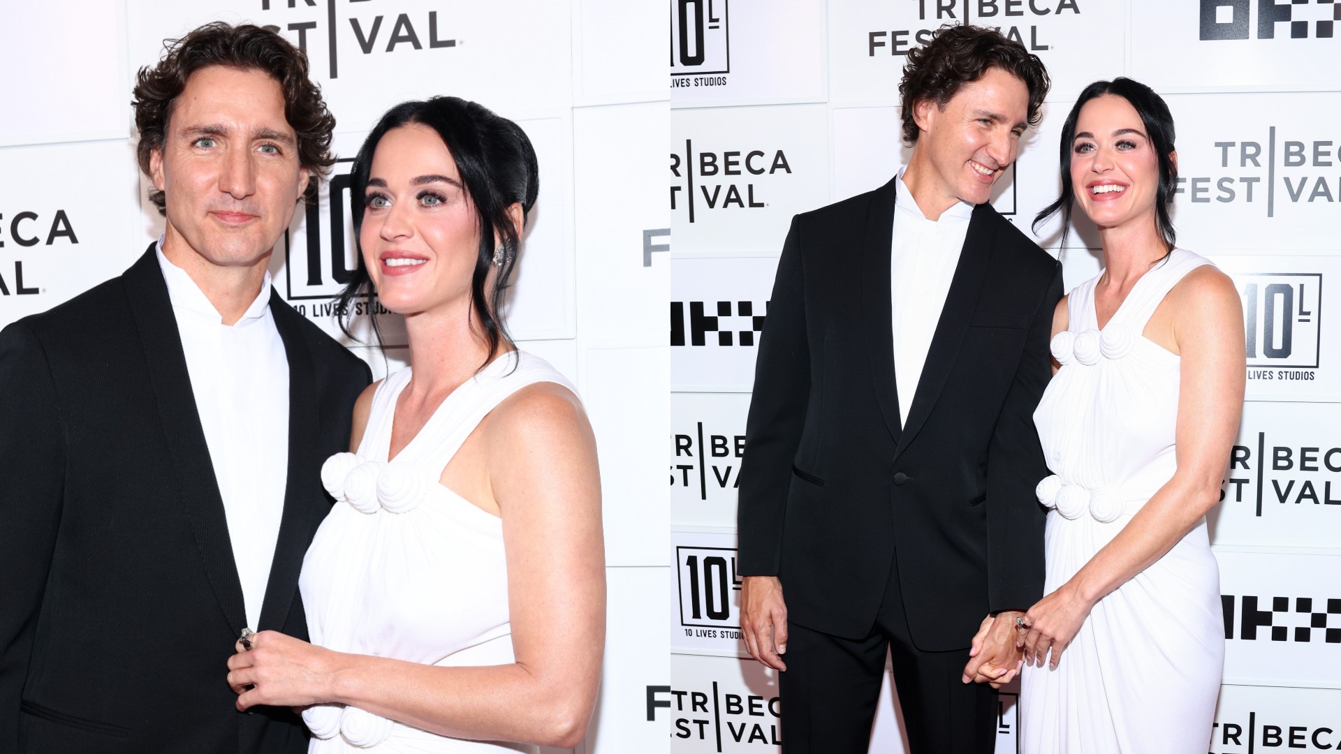 Katy Perry e Justin Trudeau fazem estreia como casal em tapete vermelho em Nova York